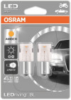 Купить Лампы автомобильные Osram P21W 7458YE-02B 2шт  в Минске.
