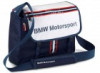 Купить Фирменные аксессуары BMW Motorsport Messenger Bag Blue White Сумка 80222318277  в Минске.