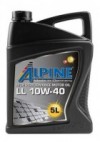 Купить Моторное масло Alpine LL 10W-40 5л  в Минске.