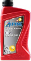 Купить Моторное масло Alpine RSL 5W-30 GM 1л  в Минске.