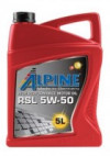 Купить Моторное масло Alpine RSL 5W-50 5л  в Минске.