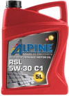Купить Моторное масло Alpine RSL C1 5W-30 1л  в Минске.