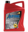 Купить Моторное масло Alpine RSL C1 5W-30 5л  в Минске.
