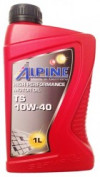 Купить Моторное масло Alpine TS 10W-40 1л  в Минске.