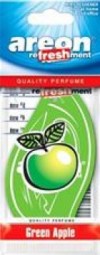 Купить Автокосметика и аксессуары Areon Ароматизатор Refreshment GREEN APPLE бумажный подвесной- Зелёное яблоко (ARE DR GREEN APPLE)  в Минске.