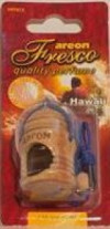 Купить Автокосметика и аксессуары Areon Ароматизатор Fresco Hawaii подвесной жидкий (ARE FRES HAWAII)  в Минске.