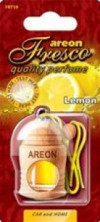 Купить Автокосметика и аксессуары Areon Ароматизатор Fresco Lemon подвесной жидкий- Лимон (ARE FRES LEMON)  в Минске.