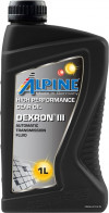Купить Трансмиссионное масло Alpine ATF DEXRON III (rot) 1л  в Минске.