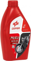 Купить Моторное масло CEPSA Moto 4T Ruta 66 20W-50 1л  в Минске.