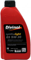 Купить Моторное масло Divinol Syntholight 03 5W-30 1л  в Минске.