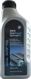 Купить Моторное масло BMW HighPower SpecialOil 10W-40 1л  в Минске.
