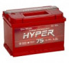 Купить Автомобильные аккумуляторы Hyper 6CT-75 R (низкий)  в Минске.