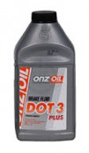 Купить Тормозная жидкость ONZOIL DOT-3 Plus 0.405л  в Минске.