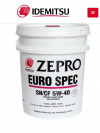 Купить Моторное масло Idemitsu Zepro Fully Synthetic 5W-40 20л  в Минске.
