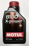 Купить Моторное масло Motul 8100 X-Power 10W-60 1л  в Минске.