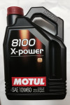 Купить Моторное масло Motul 8100 X-Power 10W-60 4л  в Минске.
