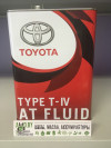 Купить Трансмиссионное масло Toyota ATF T-IV (08886-01705) 4л  в Минске.