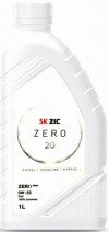 Купить Моторное масло ZIC Zero 20 0W-20 1л  в Минске.