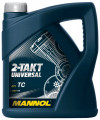 Купить Моторное масло Mannol 2-Takt Universal API TC 4л  в Минске.