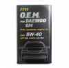 Купить Моторное масло Mannol O.E.M. for Daewoo GM (металл) 5W-40 4л  в Минске.