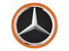 Купить Фирменные аксессуары Mercedes-Benz Колпачки на ступицы колес AMG, в стиле центральной гайки (оранжевый) A00040009002232  в Минске.
