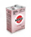 Купить Трансмиссионное масло Mitasu MJ-324 ATF T-IV Synthetic Blended 4л  в Минске.