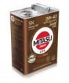 Купить Моторное масло Mitasu MJ-104 0W-40 4л  в Минске.