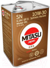 Купить Моторное масло Mitasu MJ-121 10W-30 6л  в Минске.