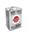 Купить Моторное масло Mitasu MJ-210 EURO DIESEL LL 5W-30 6л  в Минске.