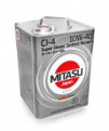 Купить Моторное масло Mitasu MJ-222 SUPER DIESEL CI-4 10W-40 6л  в Минске.