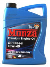 Купить Моторное масло Monza GP Diesel 10W-40 4л  в Минске.