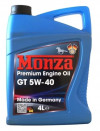 Купить Моторное масло Monza GT 5W-40 4л  в Минске.