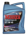 Купить Моторное масло Monza GT 5W-40 5л  в Минске.