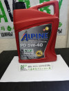 Купить Моторное масло Alpine PD Pumpe-Duse 5W-40 4л  в Минске.