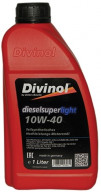 Купить Моторное масло Divinol Diesel Superlight 10W-40 1л  в Минске.