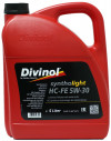 Купить Моторное масло Divinol Syntholight HC-FE 5W-30 5л  в Минске.
