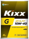 Купить Моторное масло Kixx G 10W-40 SL/CF 4л  в Минске.