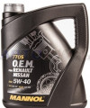 Купить Моторное масло Mannol O.E.M. for Renault Nissan 5W-40 4л  в Минске.