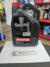 Купить Моторное масло Motul Specific 5122 0W-20 5л  в Минске.