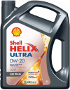 Купить Моторное масло Shell Helix Ultra SN Plus 0W-20 5л  в Минске.