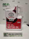 Купить Моторное масло Toyota 5W-30 (08880-83714) 4л  в Минске.