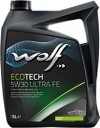 Купить Моторное масло Wolf Eco Tech 5W-30 Ultra FE 5л  в Минске.
