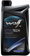 Купить Моторное масло Wolf Vital Tech 10W-60 1л  в Минске.