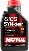 Купить Моторное масло Motul 6100 Syn-Clean 5W-40 1л  в Минске.