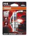Купить Лампы автомобильные Osram Night Breaker Limited Edition H4 1шт (64193NBL)  в Минске.