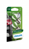 Купить Лампы автомобильные Philips P21W LongerLife EcoVision увелич.срок службы до 20% экономии энергии plus 10% света 2шт (12498LLECOB2)  в Минске.