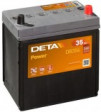 Купить Автомобильные аккумуляторы DETA Power DB356 (35 А·ч)  в Минске.