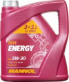 Купить Моторное масло Mannol Energy 5W-30 A3/B3 4л  в Минске.