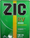 Купить Моторное масло ZIC RV 5W-30 4л  в Минске.