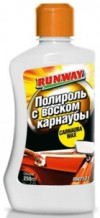 Купить Автокосметика и аксессуары Runway Racing Полироль с карнаубой 250мл (RW2501)  в Минске.